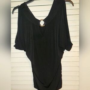 Women's Medium Black Blouse